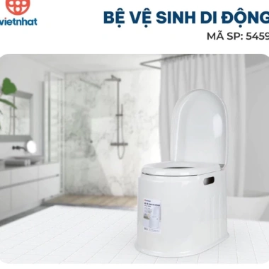 Bô vệ sinh di động đa năng cho người già, bệnh nhân, trẻ em - Bồn cầu tiện lợi gia đình, chỉ 283.868 VND