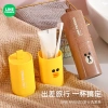 Bộ Vệ Sinh Du Lịch FRIENDS: Bàn Chải Đánh Răng, Hộp Bảo Quản, Cốc Nước Súc Miệng - Tiện Lợi, Giá Giảm 98.567 VND