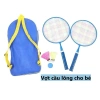 Bộ vợt cầu lông trẻ em 2 vợt + 3 bóng + túi - Đồ chơi thể thao ngoài trời, giảm 20% 2