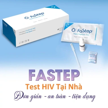 Bộ Xét Nghiệm Nhanh HIV Fastep Tại Nhà An Toàn Bảo Mật Thông Tin Ưu Đãi 59.000 VND
