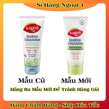 Bộ Xịt Chống Muỗi, Kem, Thanh Lăn, Gel Squito Free cho Bé Sơ Sinh - Đức, Giá chỉ 185.000₫