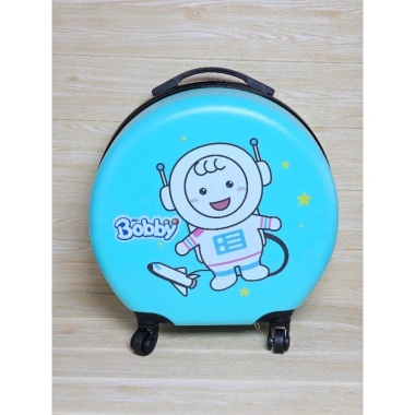 Bobby Unicharm Vali kéo nhựa ABS hình tròn 35x23x42 cm – Kéo du lịch nhẹ, an toàn cho bé, giảm còn 299.000₫