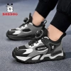 BOBDOG Giày Thể Thao Bé Trai Da Chống Thấm Nước, Đế Mềm Nhẹ, Xoay Khóa, Chống Trơn Trượt, Giày Bóng Rổ - Giá 466.568₫ 2