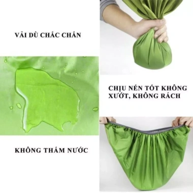 Bọc balo đi mưa 45-55L, logo SWAT, trơn phản quang siêu xịn - Giá ưu đãi 42.750₫