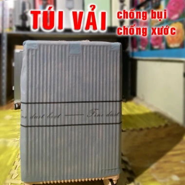 Bọc bảo vệ vali chống bụi, trầy xước 3 size 20-28 inch cho khung nhôm khóa sập - Tặng kèm, chỉ 60.000₫