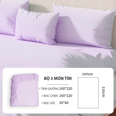 Bọc chăn ga gối và trải giường bo chun cho khách sạn, homestay - Giảm còn 75.000đ 8