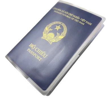 Bọc hộ chiếu PVC nhám dẻo, mẫu đẹp vừa vặn, chống nước, tiện dụng - chỉ 9.899₫