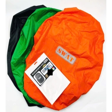 Bọc Trùm Balo Đi Mưa 35-50L SWAT Chống Nước Tuyệt Đối, Phản Quang Siêu Xịn - 52k