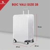 Bọc Vali Trong Suốt Bamozo Chống Xước Cao Cấp - Giá chỉ 100.000 VNĐ 5