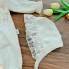 Body liền thân T12 Thu Đông màu kem cho bé gái sơ sinh 3-11kg Lovebaby giảm giá 165.360₫ 3