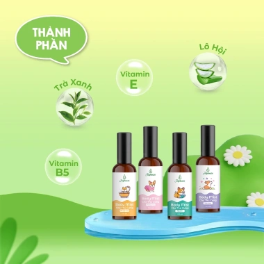Bodymist JULYHOUSE xịt thơm khử mùi chó mèo 20ml/100ml - Hương lâu, 35.000₫ 5