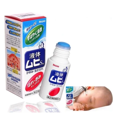 Bôi muỗi dạng lăn Muhi Nhật Bản - Ngừa muỗi đốt, côn trùng cắn 50ml - 116k