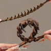 Bờm Băng Đô Răng Sóng Đen Nâu - Be Phủ Satin Phong Cách Hàn Quốc Mẫu Mới 15.000₫ 5