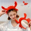Bờm băng đô rửa mặt hình động vật khủng long, cá chép, cá mập, cua - Giá 29.900₫ 4