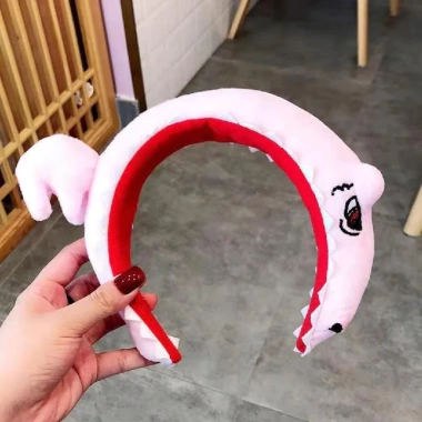 Bờm băng đô rửa mặt hình động vật khủng long, cá chép, cá mập, cua - Giá 29.900₫