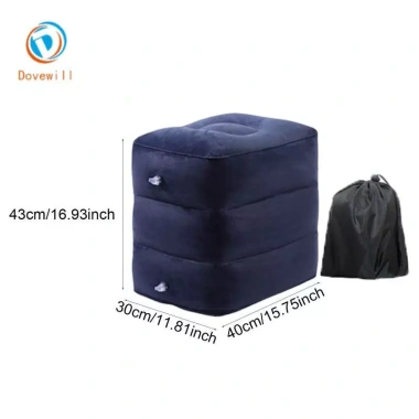 Bơm Hơi Đệm PVC Dovewill Chân Gối Mềm Mại - Đa Dụng cho Máy Bay, Xe Lửa, Xe Buýt, Văn Phòng, Du Lịch - 201.960đ