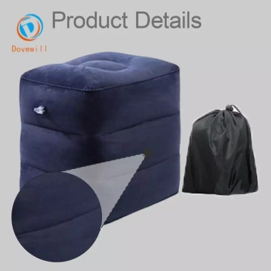 Bơm Hơi Đệm PVC Dovewill Chân Gối Mềm Mại - Đa Dụng cho Máy Bay, Xe Lửa, Xe Buýt, Văn Phòng, Du Lịch - 201.960đ