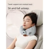 Bơm Hơi Di Động Cổ Gối Du Lịch Máy Bay Đường Dài Tốc Độ Cao Ngủ Thoải Mái 6
