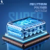 Bơm lốp ô tô SOLAR HR012 80W màn LED, đèn sạc dự phòng, động cơ siêu nạp 620k 7