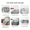 BOMIDI Gối Chữ U Tự Bơm Hơi Du Lịch Gọn Xám - Chỉ 99.000₫, giảm từ 119.790₫ 3