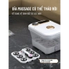 Bồn Ngâm Chân Massage Gấp Gọn Wisezen - Tự Động, Con Lăn, Hồng Ngoại Sục Khí, Giá Ưu Đãi 519k 5