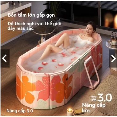 Bồn tắm gấp gọn cho người lớn, trẻ em – Giá ưu đãi 1,200,000₫, tiết kiệm không gian