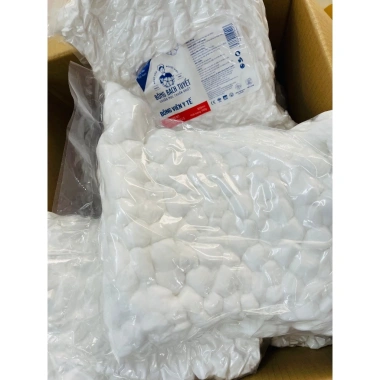 Bông bạch tuyết viên bông ý tế chính hãng túi 500 - Dạng viên nén, giảm còn 150.000 VND