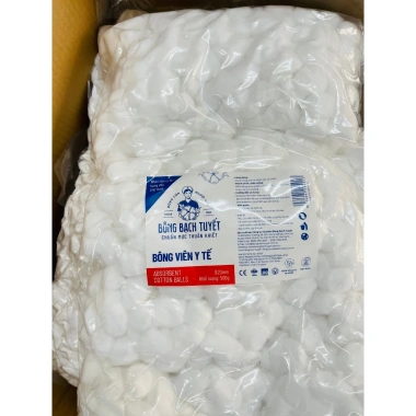 Bông bạch tuyết viên bông ý tế chính hãng túi 500 - Dạng viên nén, giảm còn 150.000 VND 5 Bông bạch tuyết viên bông ý tế chính hãng túi 500 - Dạng viên nén, giảm còn 150.000 VND 5