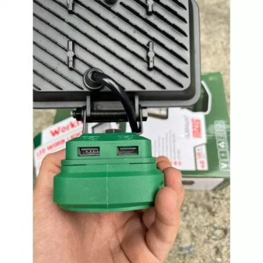 Bóng đèn LED chạy pin máy khoan WORKFIX WF-L16/L48/L84 - Chân pin 4cm, giá 169k