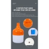 Bóng đèn LED sạc tích điện 150W siêu sáng dùng 6-8h, có móc treo, giá 46.000 VND 6