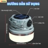 Bóng đèn tích điện cổng sạc Type-C và sạc năng lượng mặt trời chống thấm, cho hoạt động ngoài trời, giá chỉ 139.000₫ 3