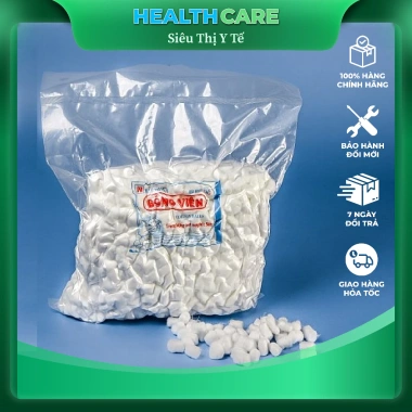 Bông Gòn Viên Y Tế 40g - Tiện lợi, An toàn, Vô khuẩn, Giá chỉ 35.000 VND 3