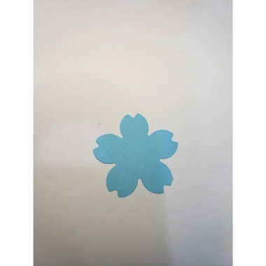 Bông hoa Đào Cành Khuyết 100 chiếc 3,5cm - Bìa màu dập sẵn 160gsm, chỉ 40.000đ