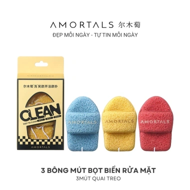 Bông mút rửa mặt Amortals bọt biển găng tay hở ngón - Làm sạch da mặt, giá chỉ 94.000đ 10 Bông mút rửa mặt Amortals bọt biển găng tay hở ngón - Làm sạch da mặt, giá chỉ 94.000đ 10