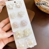 Bông tai bạc kim ngọc trai hoa bông Niche Sense – thiết kế ngọt ngào, thanh lịch, giảm giá 43.240₫