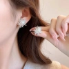 Bông tai bạc S925 hình bồ công anh cho nữ - Giá chỉ 15.874₫, ưu đãi siêu hấp dẫn 4