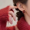 Bông tai đỏ tết mạ kim loại sang chảnh, phong cách Hàn Quốc, rẻ vô đối 19.900đ - hot trend 6