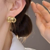 Bông tai GUSIRI cao cấp thời trang Hàn Quốc - Thiết kế đơn giản, cổ điển cho nữ, giảm còn 21.200 VND 6