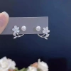Bông tai hoa hạt lãng mạn - Thiết kế đơn giản sang trọng cho phụ nữ, giá ưu đãi 59.400 VND 10