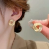 Bông Tai Kim Bạc Hình Tam Giác Cá Nhân Hóa Không Gây Dị Ứng Cho Nữ - Thời Trang 4