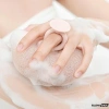 Bông tắm tạo bọt massage tẩy da chết hoa hướng dương, tặng miếng rửa mặt silicone 4