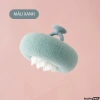 Bông tắm tạo bọt massage tẩy da chết hoa hướng dương, tặng miếng rửa mặt silicone 10