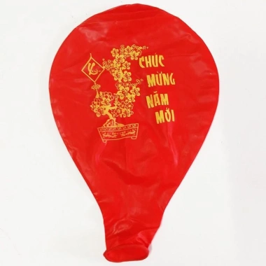 Bóng tết Tết Bính Ngọ 2.026 2 mặt 60cm-90cm - Chúc mừng Năm Mới, Giá chỉ 18.000 VND 4
