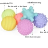 Bóng xúc giác cho bé chơi - Phát triển xúc giác, thị giác, thính giác | Gutykids 25.000 VND 5