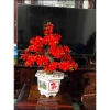 Bonsai giả Kẽm Nhung 45-50cm 20 nhánh hoa Mai Đào, trang trí Tết, giá 44.000đ 6