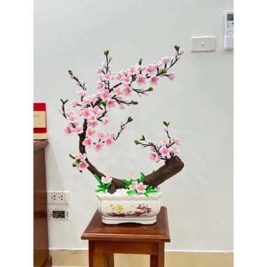 Bonsai mini gốc cây đào, cây mai đẹp Tết - Giá 48.000 VND giảm từ 59.040 VND