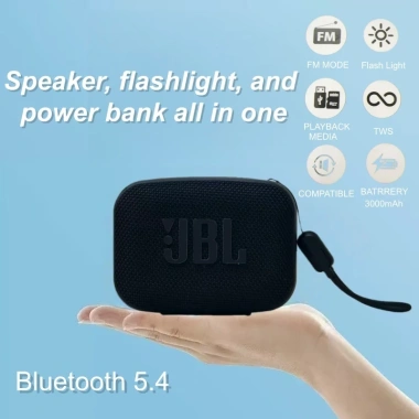 BOOMS370 Loa Bluetooth Di Động Đèn Pin & Sạc Dự Phòng - Ngoài Trời 385.000₫