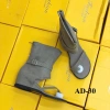Boot Nữ Cao Cổ Đế 5cm Da Lộn Khóa Bản To Dép Quai Kẹp Cá Tính Hottrend 2.025 6