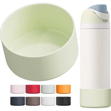 Boot Silicone Chống Trơn Trượt cho Chai Owala 40oz/32oz/24oz - Bảo Vệ Tay, BPA Free, Twist Flip