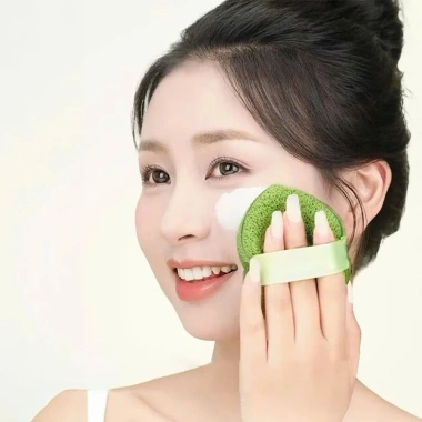 Bọt biển rửa mặt, bông mút làm sạch da, giảm giá 16.456 - 13.600 VNĐ, da mịn ngay 6